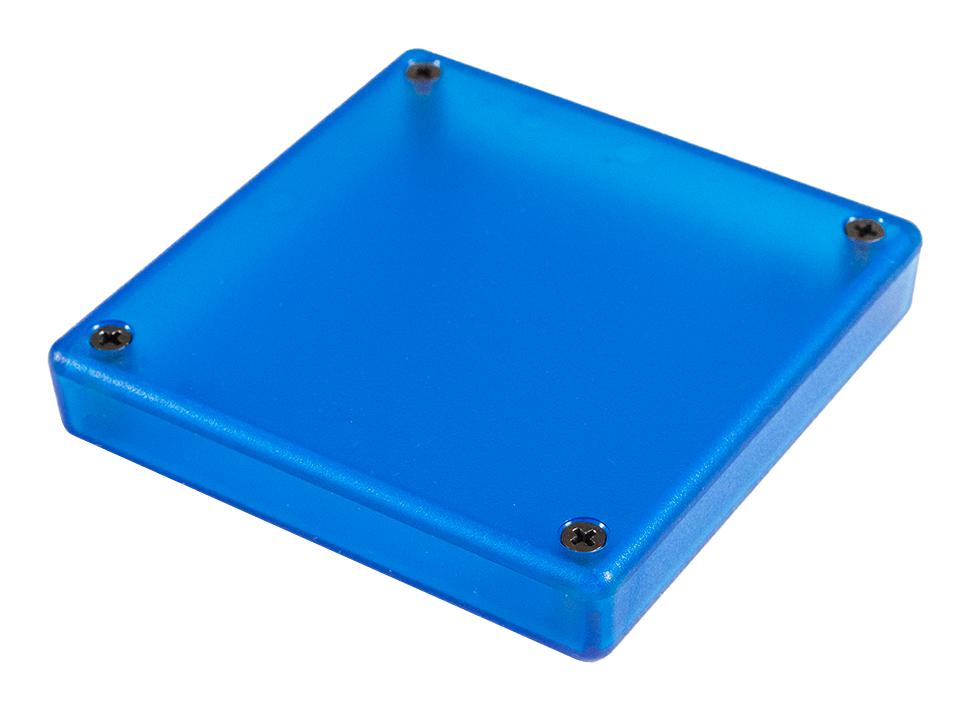 Hammond 1551Xxtbu Enclosure, Abs, 80mm X 80mm X 80mm, Clr Blue