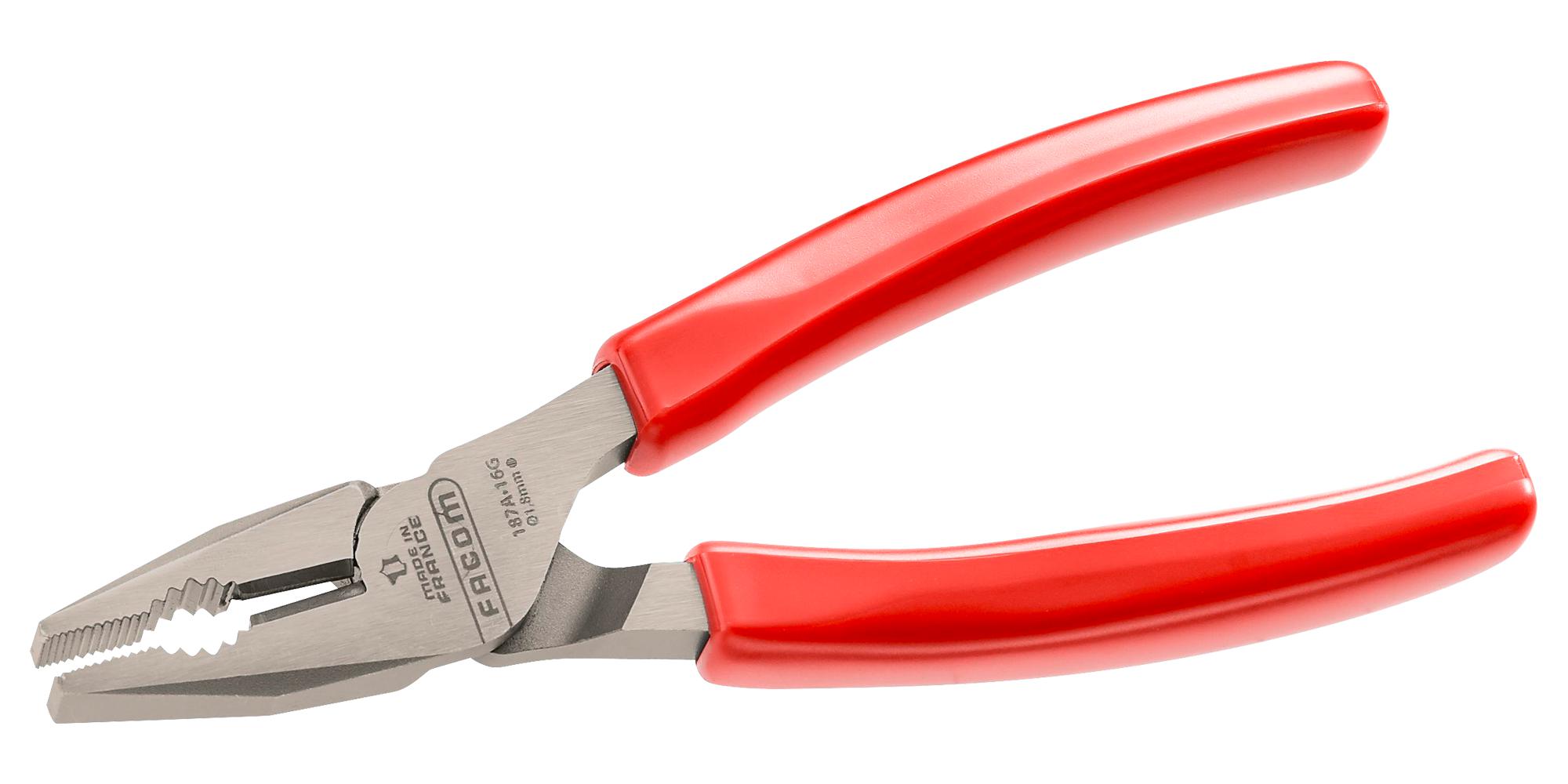 Facom 187A.16G Combination Plier, 1.8mm, 165mm L