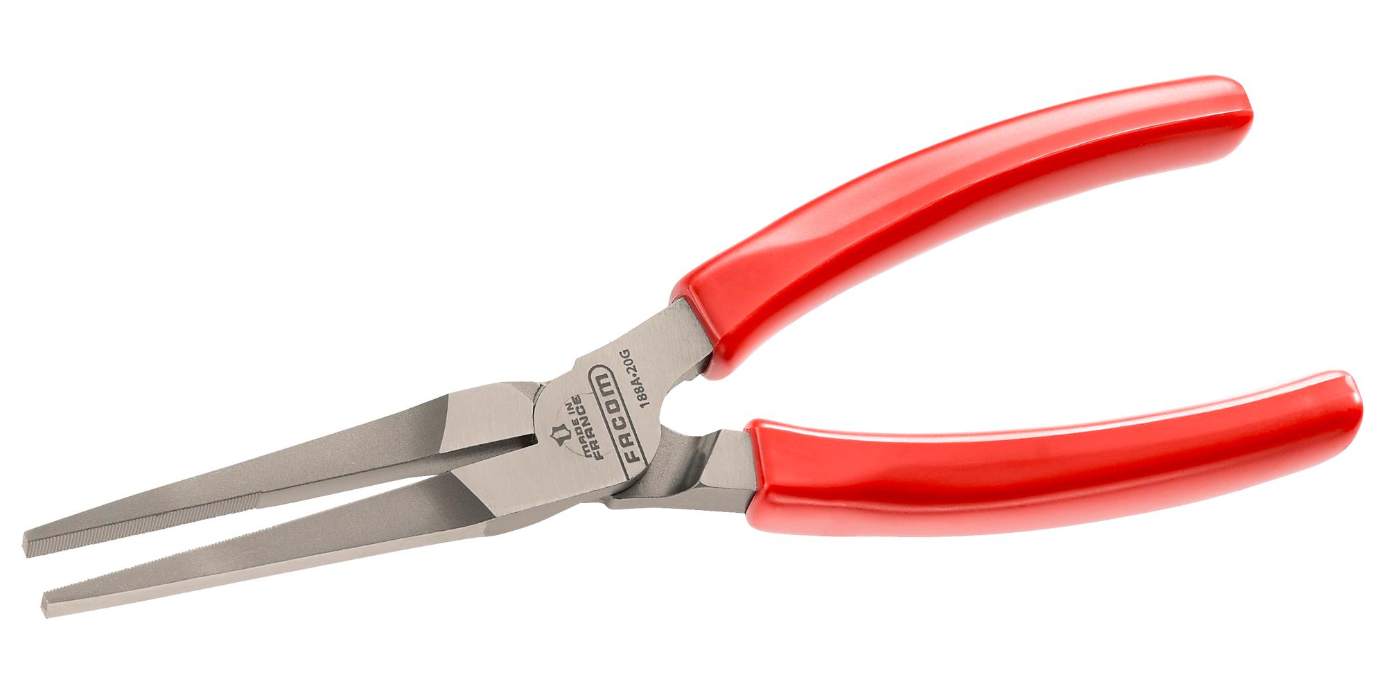 Facom 188A.20G Plier, Flat Nose, 200mm