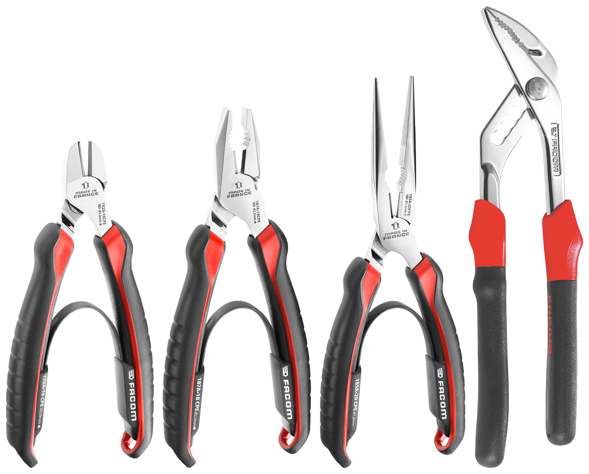 Facom Cpe.a1 Plier Set, 4Pc