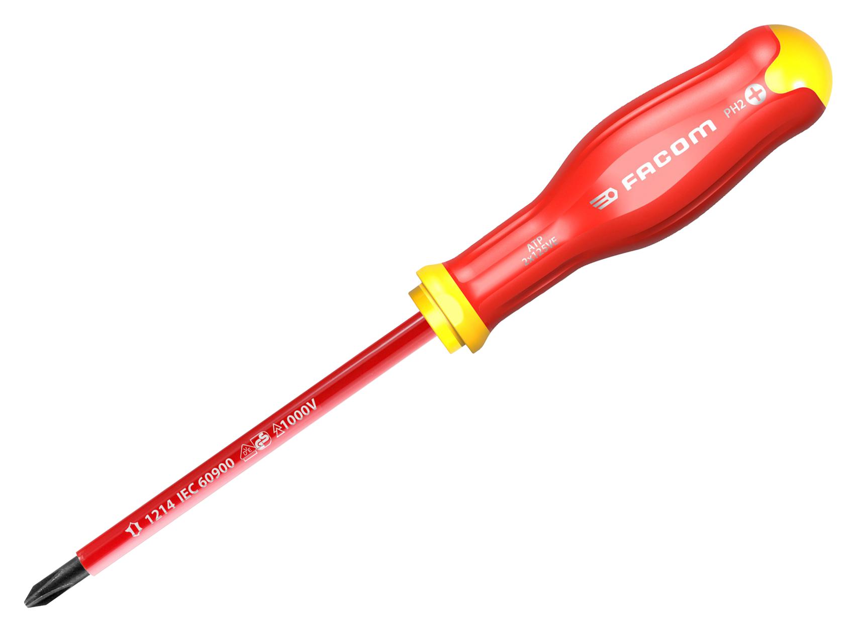 Facom Atp3X150Ve Screwdriver, Ph3, 150mm, 275mm