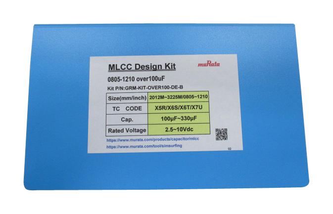 Murata Grm-Kit-Over100-De-B Capacitor Kit, 100Uf To 330Uf, Mlcc, 520Pcs