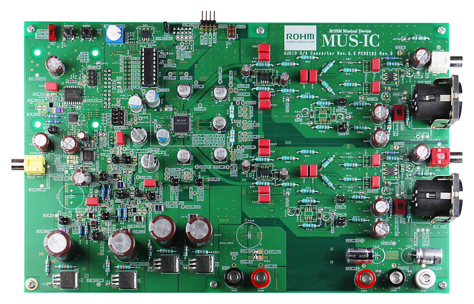 Rohm Bd34301Ekv-Evk-001 Eval Board, Stereo Audio D/a Converter