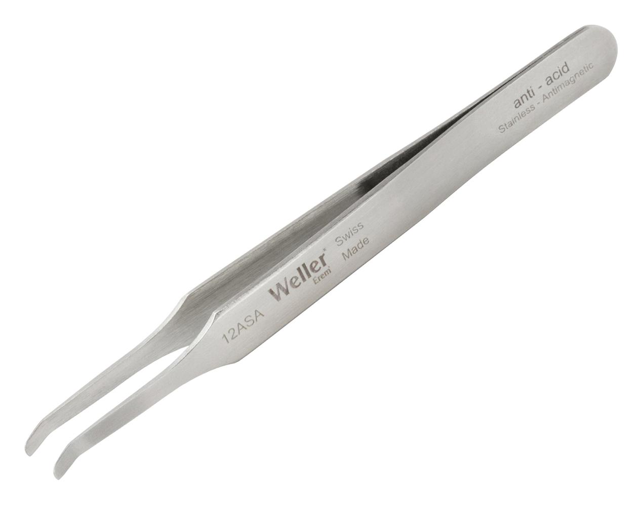 Weller Erem 12Asa Tweezer, Precision, Flat/round, 118mm