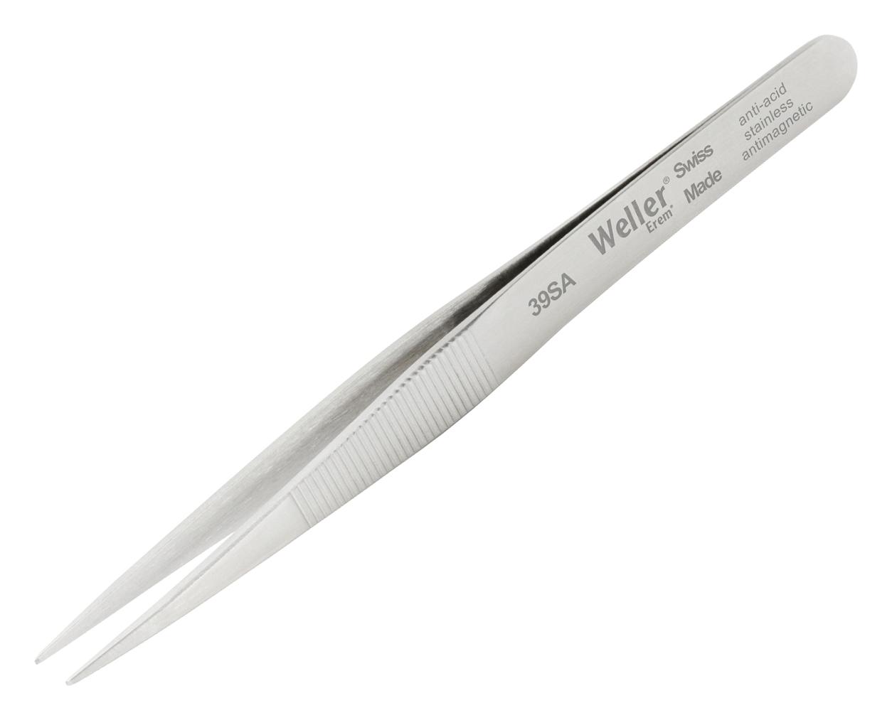 Weller Erem 39Sa Tweezer, Smd, Straight/round, 110mm