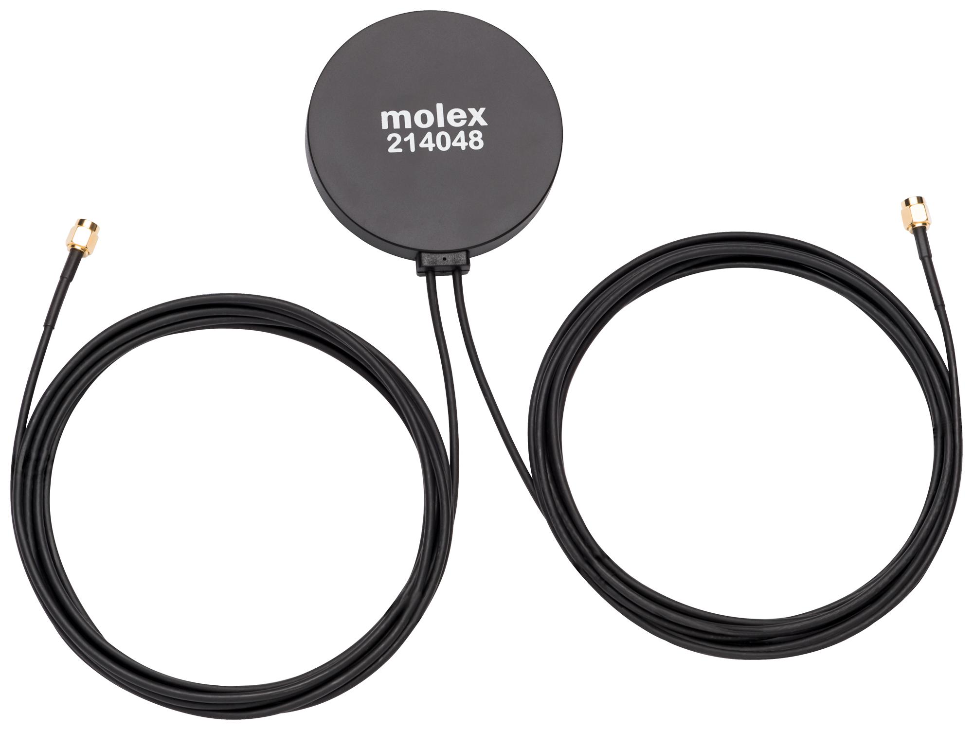 Molex 214048-3000 Mimo Antenna, 5.8-6Ghz, -1.8Dbi