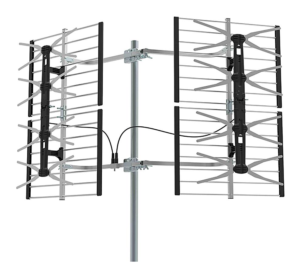 Stellar Labs 30-2431. Bowtie Antenna, 470-862Mhz, 25Db, 75 Ohm