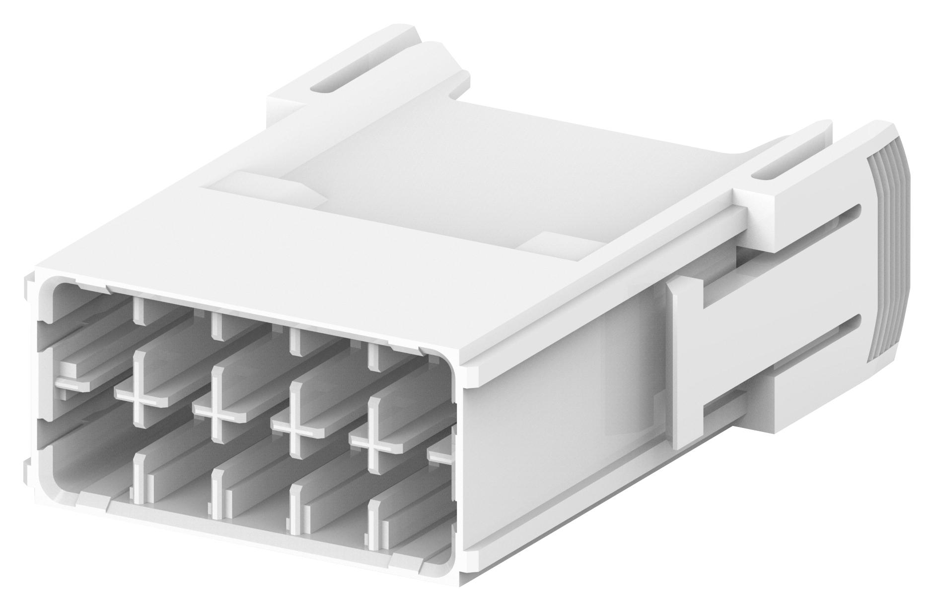 Te Connectivity 2312733-2 Heavy Duty Module, Plug, 10Pos, 11A