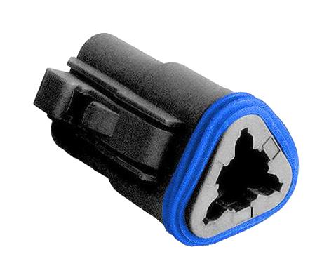 Bulgin Px0100S03Bk Automotive Connector, Plug, 3Pos, 13A, 250Vdc