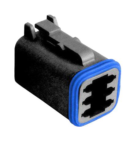 Bulgin Px0100S06Bk Automotive Connector, Plug, 6Pos, 13A, 250Vdc