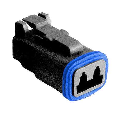 Bulgin Px0102S02Bk Automotive Connector, Plug, 2Pos, 13A, 250Vdc