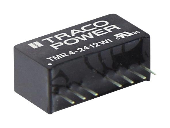 TRACO Power Tmr 4-2412Wi Dc-Dc Converter, 12V, 0.333A