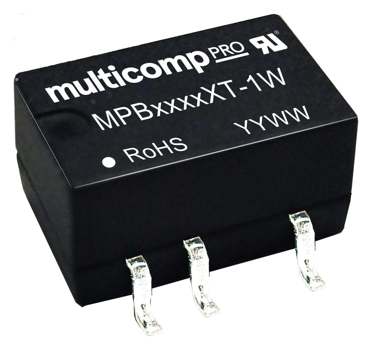 Multicomp Pro Mpb1224Xt-1W Dc-Dc Converter, 24V, 0.042A