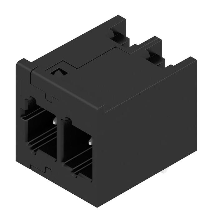 Weidmuller 2741400000 Terminal Block, Header, R/a, 2Pos, Th