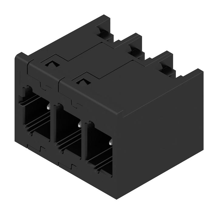 Weidmuller 2741420000 Terminal Block, Header, R/a, 3Pos, Th