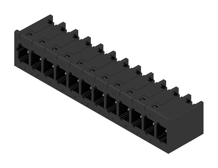 Weidmuller 2741510000 Terminal Block, Header, R/a, 12Pos, Th