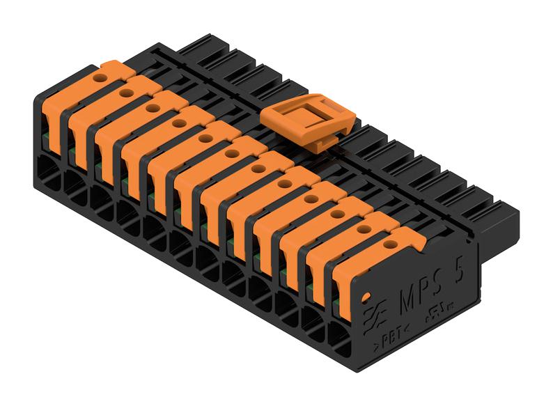 Weidmuller 2741770000 Terminal Block, Pluggable, 12Pos, 14Awg