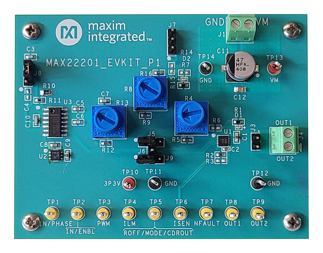 Analog Devices Max22201Evkit# Evaluation Kit, Dc Brushed Motor Driver