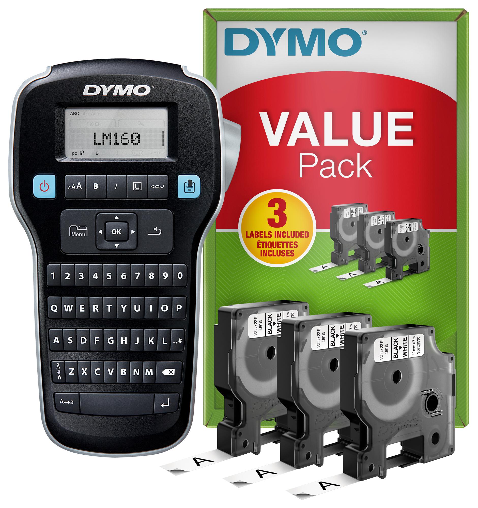 Dymo Lm 160 Kit Label Manager Case Kit, 1 Yr Warranty