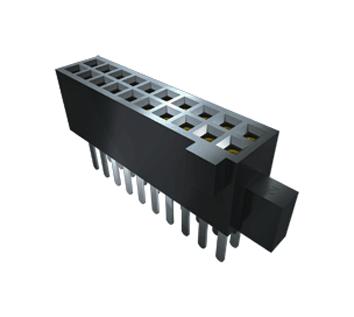 Samtec Sfm-110-02-S-D-A-Tr Socket, 1.27mm, Smt, 20 Way