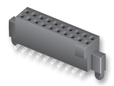 Samtec Sfm-125-02-L-D-A Socket, 1.27mm, Smt, 50 Way