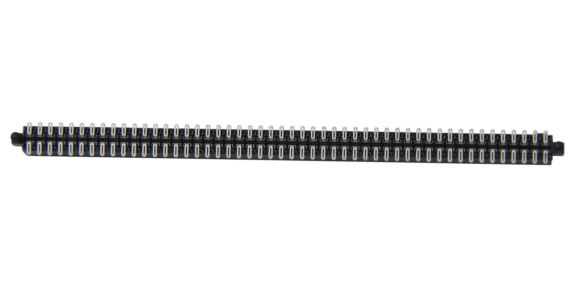 Samtec Sfm-150-02-L-D-A Socket, 1.27mm, Smt, 100 Way