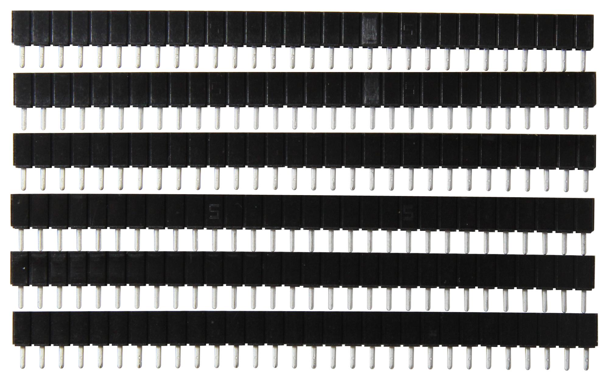 Samtec Slw-130-01-T-S Socket, 2.54mm, 1X30Way