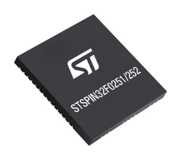 STMicroelectronics Stspin32G0602Q Motor Ctrl, Qfn-Ep-72, -40 To 125 Deg C