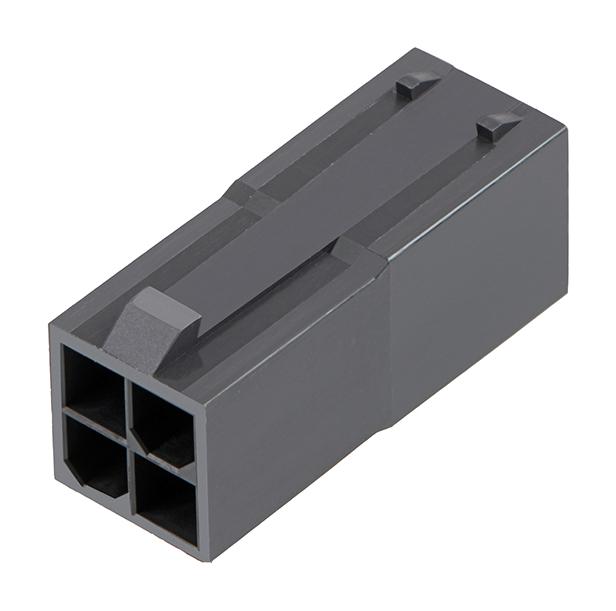 Molex 172762-1002 Connector Housing, Plug, 2Pos, 2Row