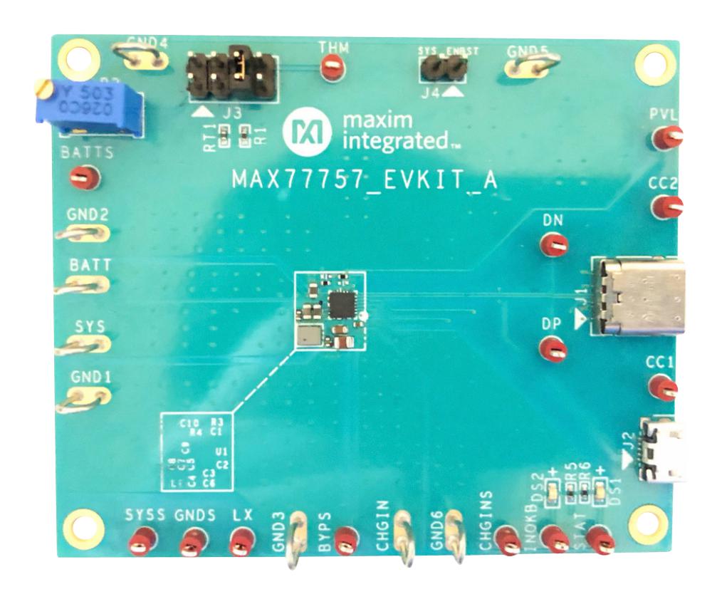 Analog Devices Max77757Jevkit435# Eval Kit, Usb Type-C Autonomous Charger