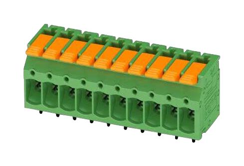 Phoenix Contact 1190307 Terminal Block, Wtb, 10Pos, 24-12Awg, Th