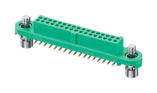 Harwin G125-Fs13405F1P Connector, Rcpt, 34Pos, 2Row, 1.25mm