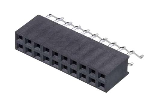 Harwin M20-7921042R Connector, R/a Rcpt, 20Pos, 2Row, 2.54mm