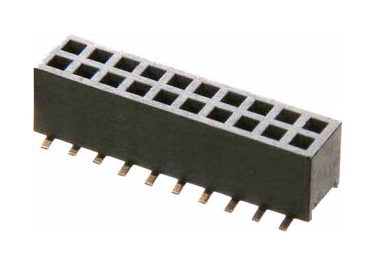 Harwin M50-3120345 Connector, Rcpt, 6Pos, 2Row, 1.27mm