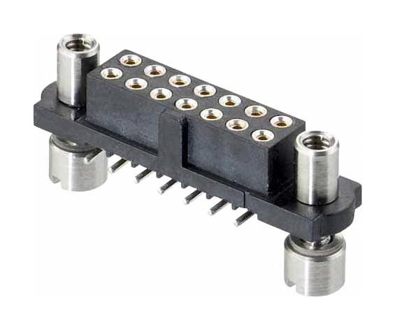 Harwin M80-4S11642F9 Connector, Rcpt, 16Pos, 2Row, 2mm