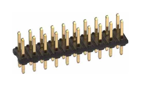 Harwin M22-2521046 Connector, Header, 20Pos, 2Row, 2mm