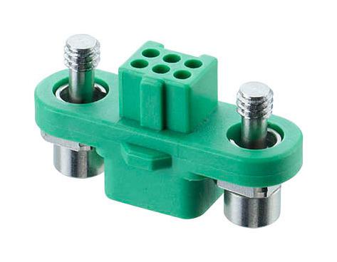 Harwin G125-2240696F1 Connector Housing, Rcpt, 6Pos, 1.25mm