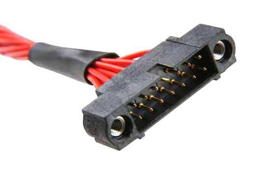 Harwin M80-5601205 Connector, Plug, 12Pos, 2Row, Crimp