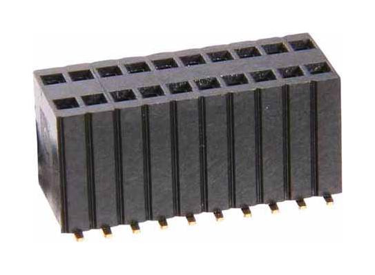 Harwin M52-5150545 Connector, Rcpt, 10Pos, 2Row, 1.27mm