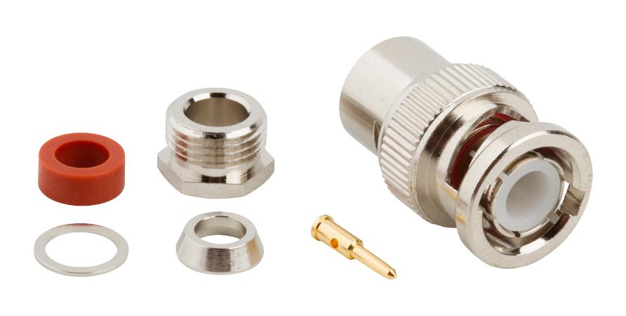 Amphenol RF 031-2-Rfx Rf Coaxial, Bnc Plug, 50 Ohm, Cable