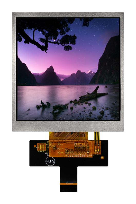 Midas Displays Mdt0400Eih-Mipi Lcd Tft Module, Mipi, 480X480P, 24 Ffc