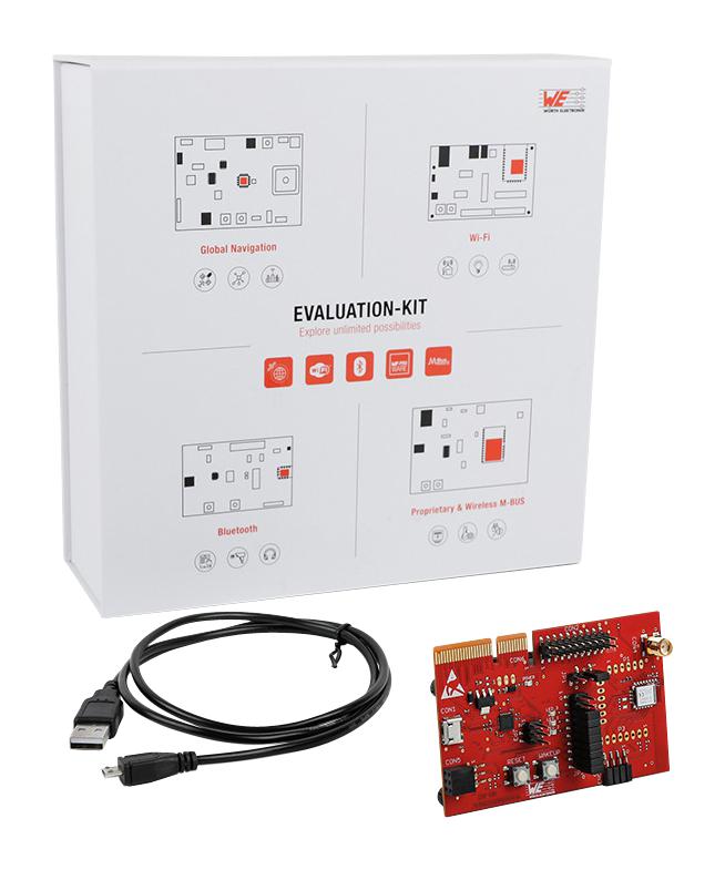 WÃ¼rth Elektronik 2611019021011 Eval Kit, Thetis-I 2.4Ghz Radio Module