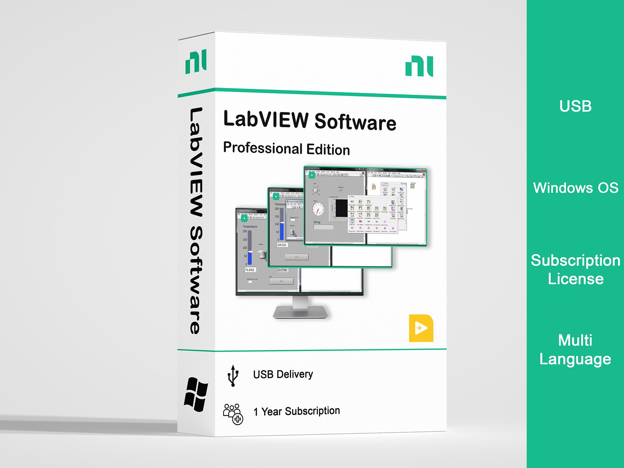 NI/emerson 784584-35Wm Test Software, Windows, Multi Language