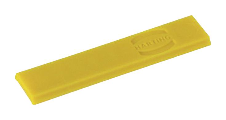 HARTING 02095001007 Fixing Rail, L-35.46 Mm, Polyamide, Yel