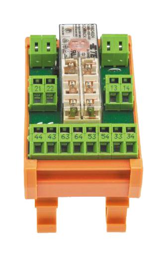 Schrack / Te Connectivity Sr6Zc024 Power Rly, 5Pst/spst, 24Vdc, 8A/din Rail