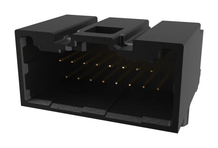 Amphenol Communications Solutions 10153118-116Kalf Connector, R/a Header, 16Pos, 2Row, 1.8mm