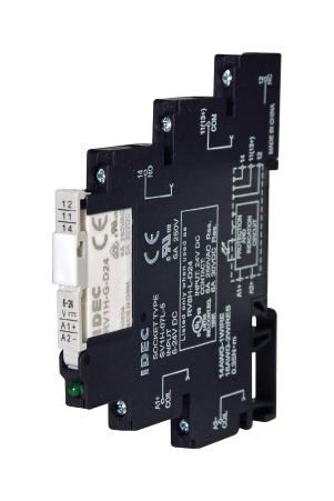 IDEC Rv8H-S-Ad220 Power Relay, Spdt, 240V, 6A, Din Rail