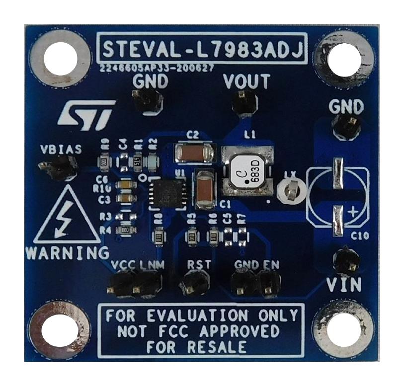 STMicroelectronics Steval-L7983Adj Eval Board, Buck Converter