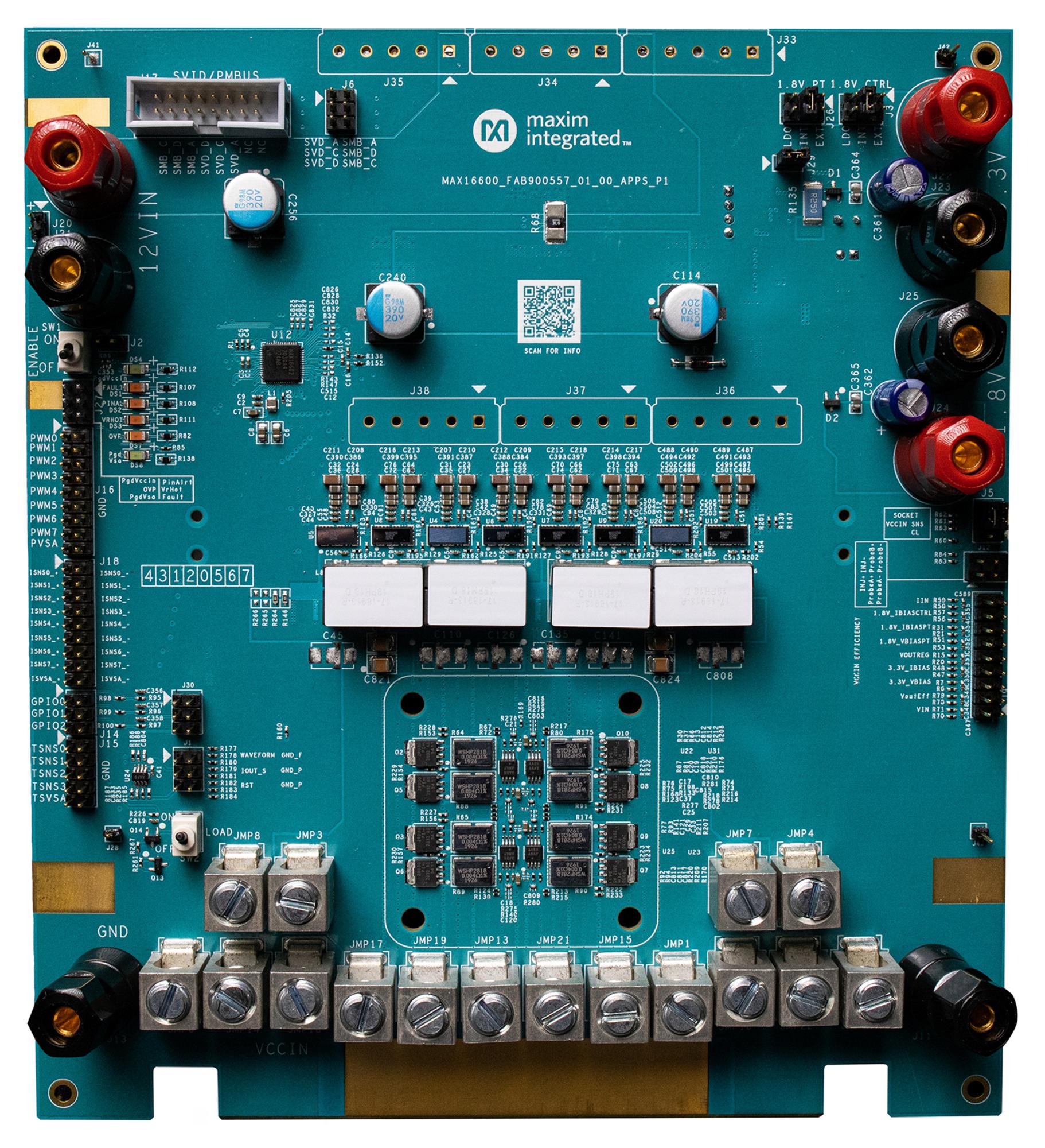 Analog Devices Max16602Cl8Evkit# Eval Kit, Vr13.hc / Ai Core Server Cpu