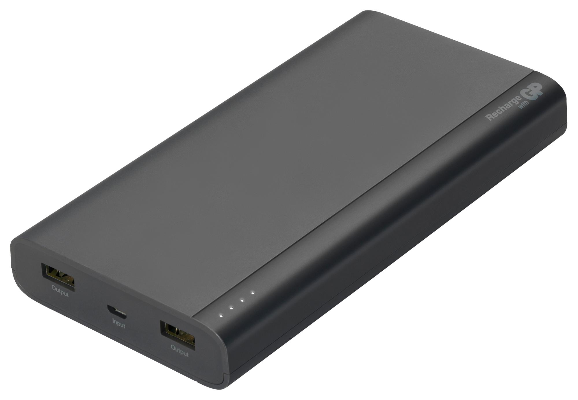 Gp Batteries B20A Power Bank Charger, 2 Port, 2.1A, 20Ah